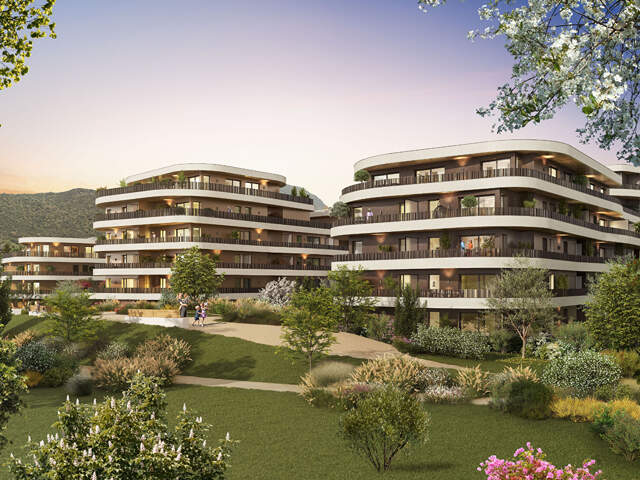 Appartement Gresy Sur Aix - terrasse - RE2020 — photo du bien