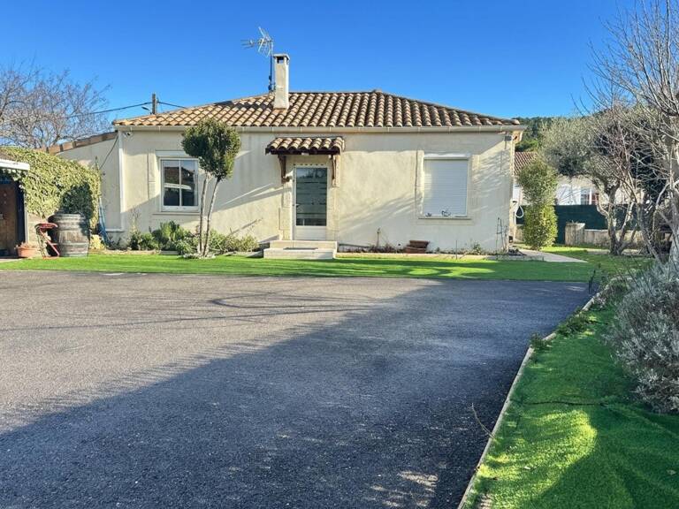 A VISITER SUR BOLLENE (84) MAGNIFIQUE MAISON DE PLAIN PIED DE 80  M² ENV. SUR TERRAIN CLOS ET ARBORE DE 348 M² — photo 1