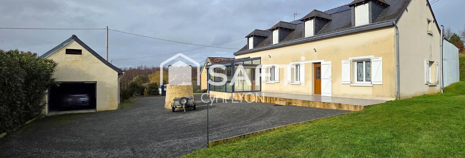 Maison 6 Pièces 182 m² à vendre à Mouliherne (49390)