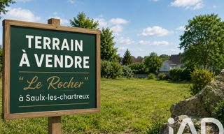 Terrain  1619 m² à vendre à Saulx-les-Chartreux (91160)