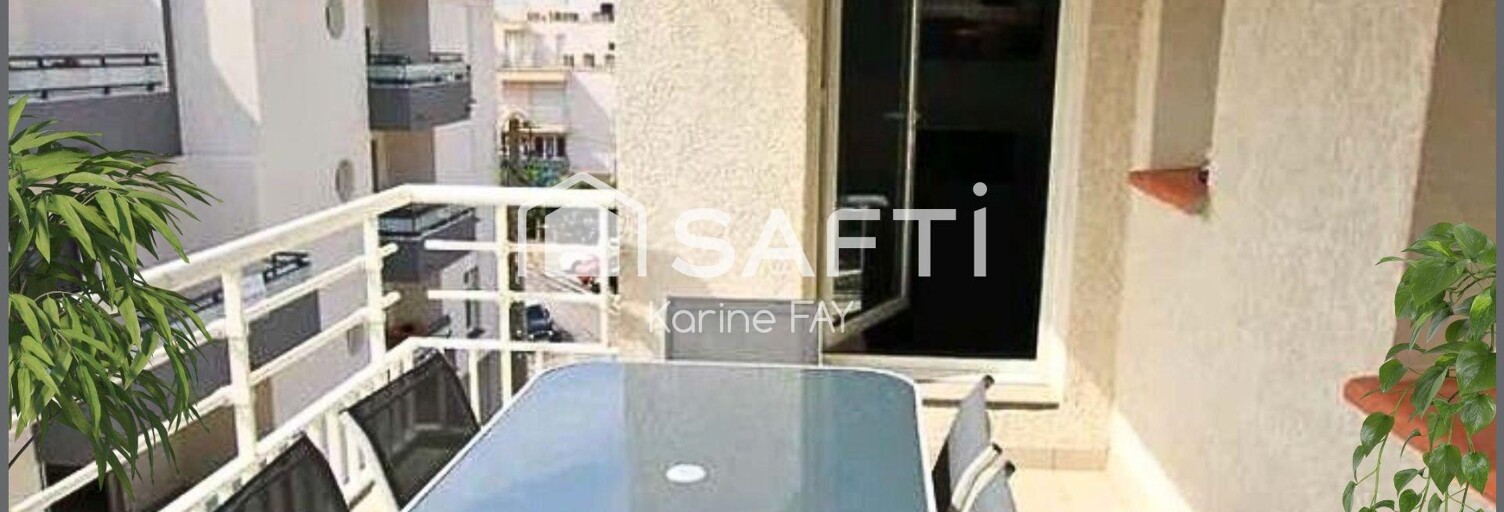 Appartement 3 Pièces 63 m² à vendre à Canet-en-Roussillon (66140)