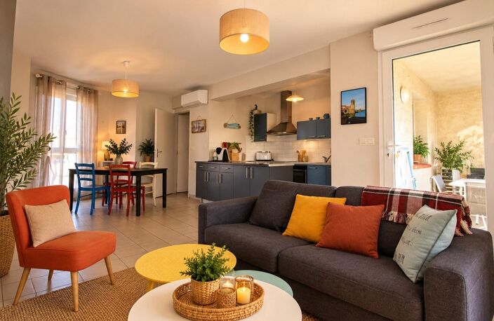 Appartement traversant  Dernier étage  Vue Albères  À deux pas de la plage — photo 3