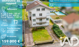 Maison 10 Pièces 185 m² à vendre à Arbouans (25400)