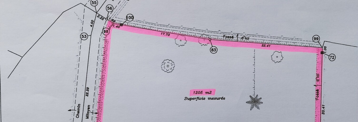Terrain  1200 m² à vendre à Changé (72560)