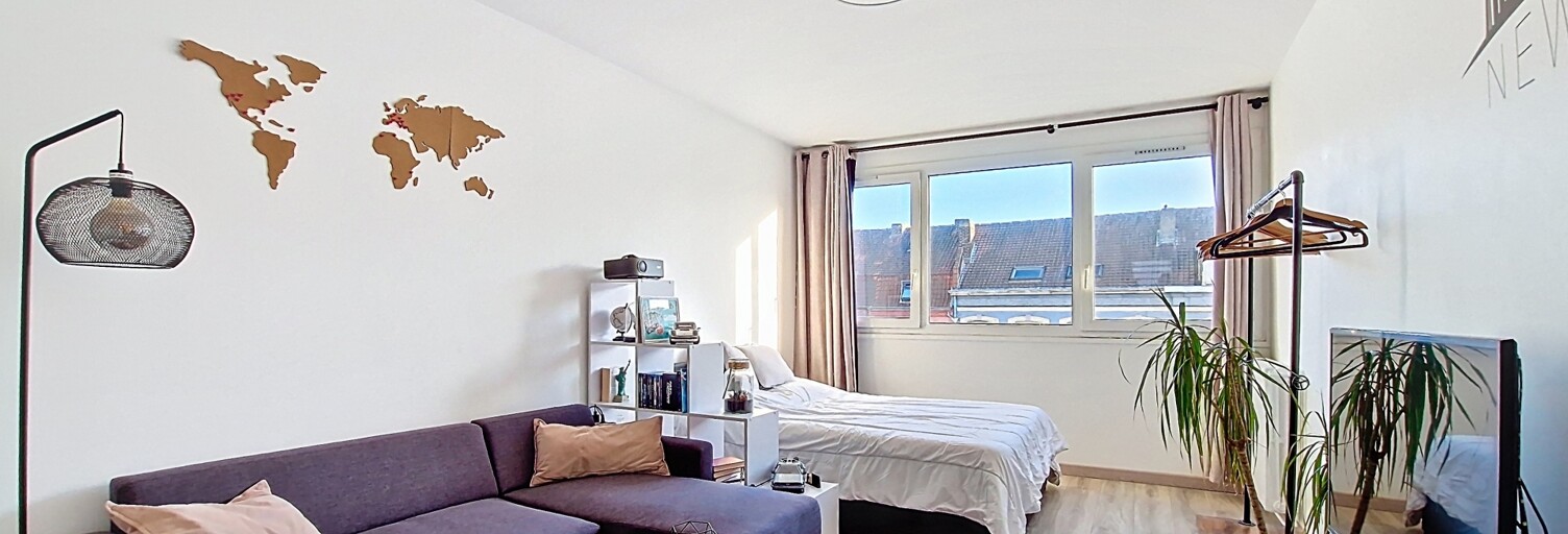 Appartement 1 Pièce 34 m² à vendre à Roubaix (59100)