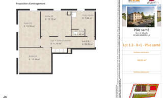 Commerce  59 m² à vendre à Ambérieux (69480)