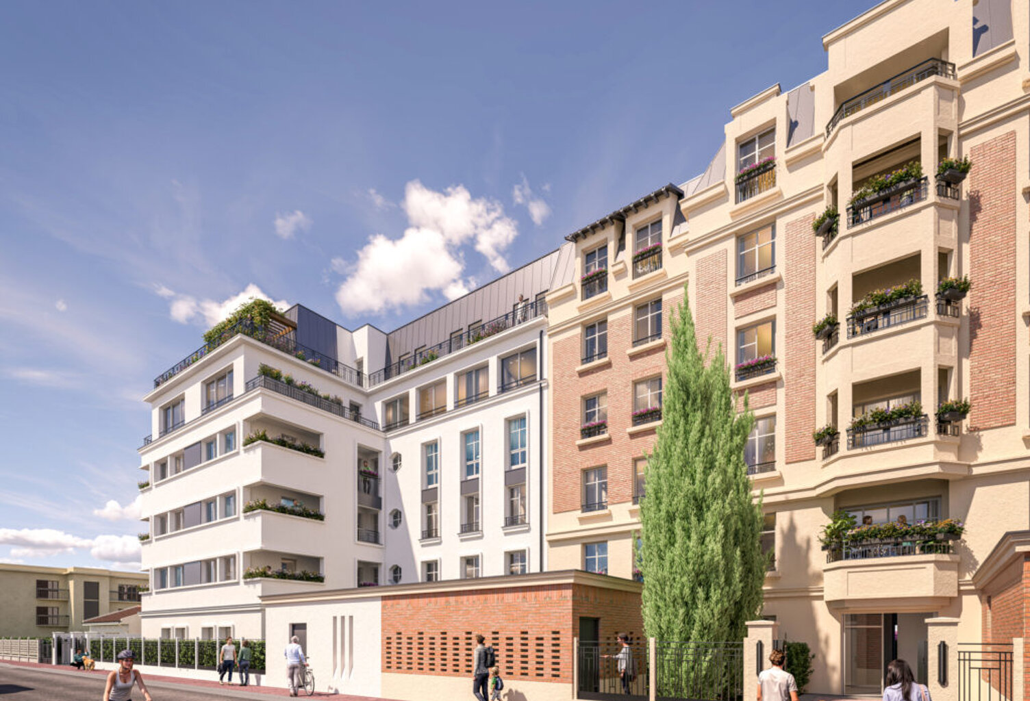 Vente programme neuf T2, T3, T4, T5 40 à 104 m² Le Blanc-Mesnil (93150) — photo 1