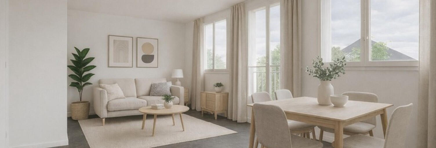 Appartement 3 Pièces 69 m² à vendre à Saint-Cyr-sur-Loire (37540)