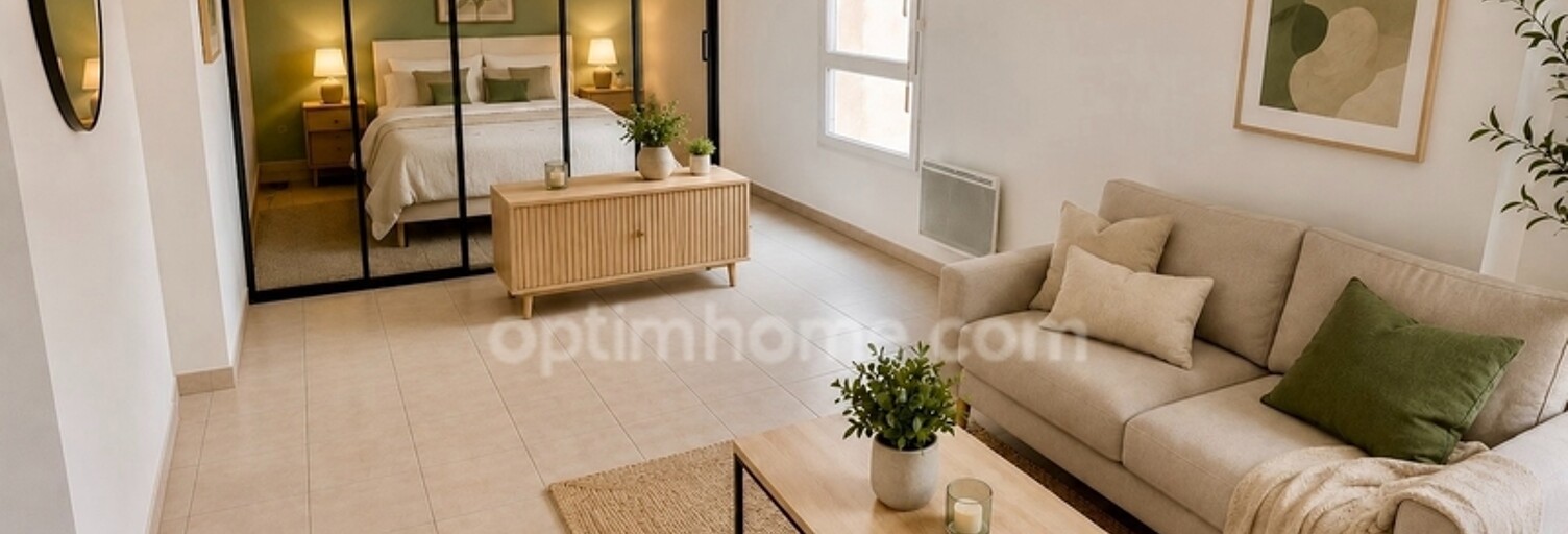 Appartement 1 Pièce 32 m² à vendre à Mèze (34140)