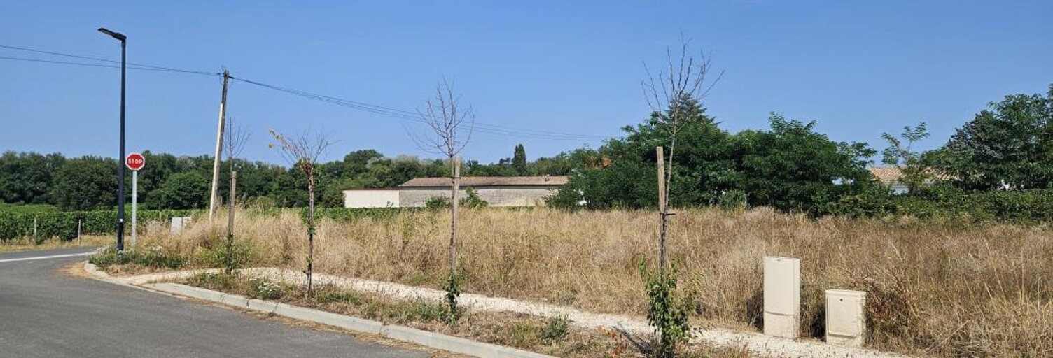 Terrain 640 m² à construire Podensac (33720)