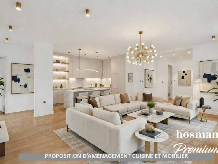 Appartement 4 pièces 110 m² avec balcon - Neuilly-sur-Seine - Ile de la Jatte — photo 1