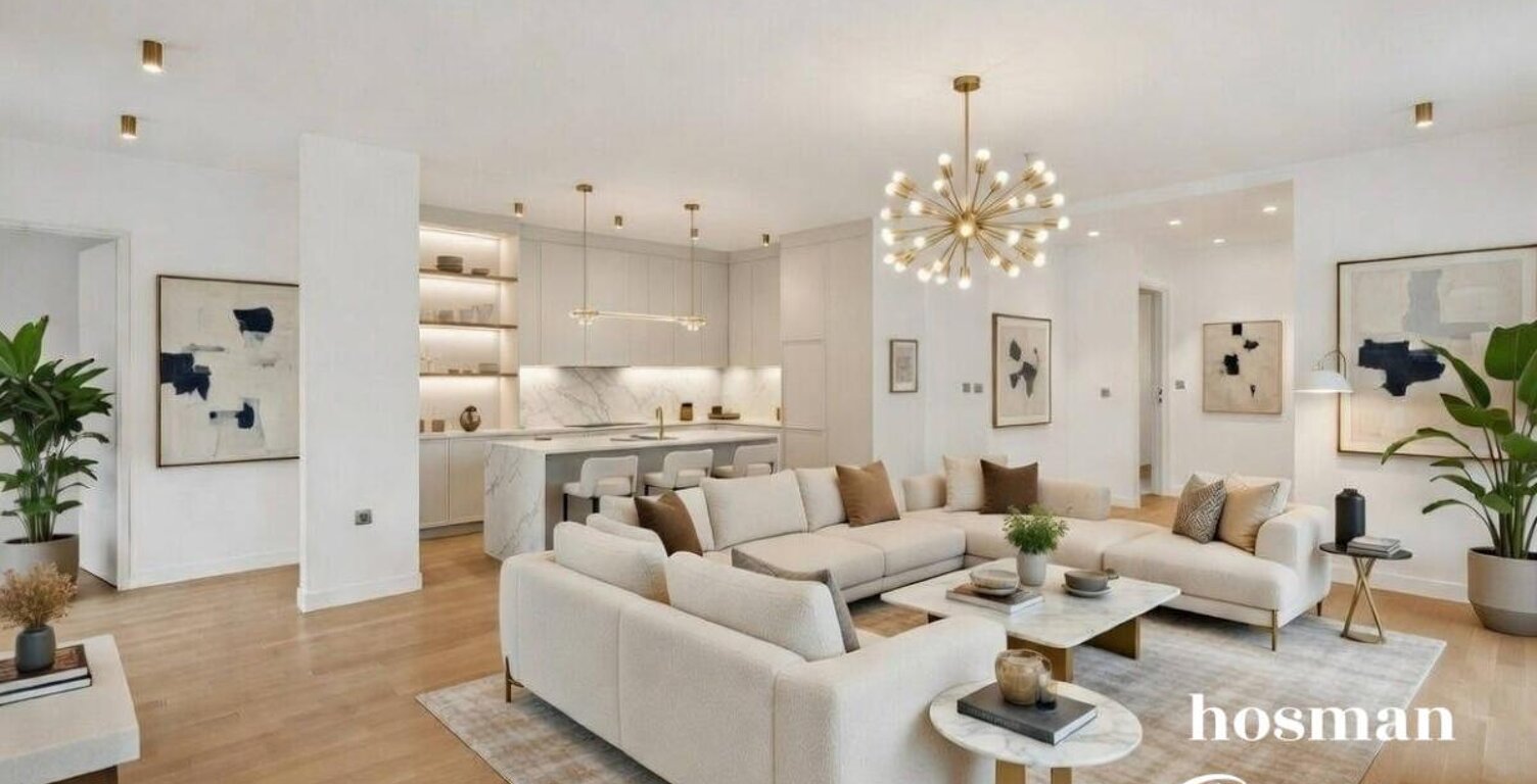 Appartement 4 pièces 110 m² avec balcon - Neuilly-sur-Seine - Ile de la Jatte — photo 1