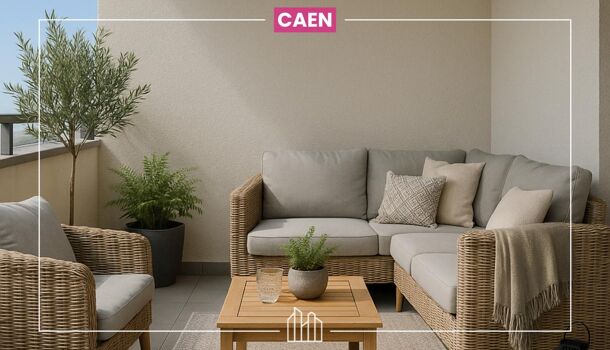 Appartement 2 pièces  à vendre Caen 14000