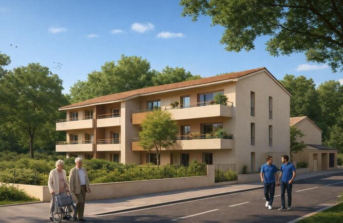 T3 62.70m², lumineux avec terrasse dans un parc paysager à Montfavet — photo 3