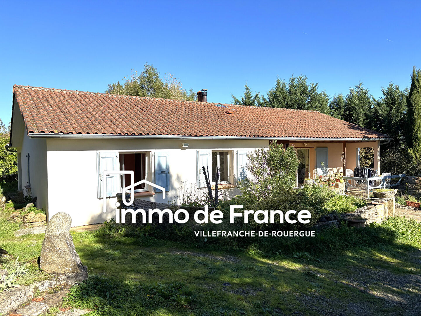 Villa / Maison  T4 à vendre Savignac 12200