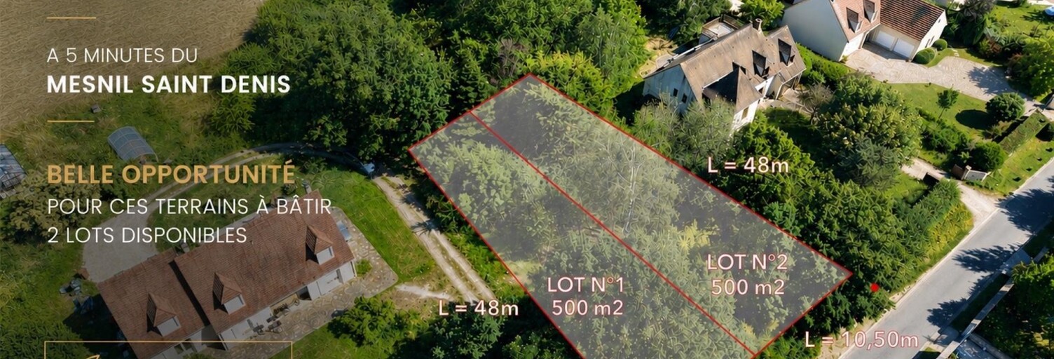 Terrain  500 m² à vendre à Saint-Forget (78720)