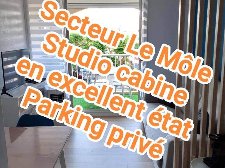 Au 1er étage, studio/cabine avec parking privatif — photo 1