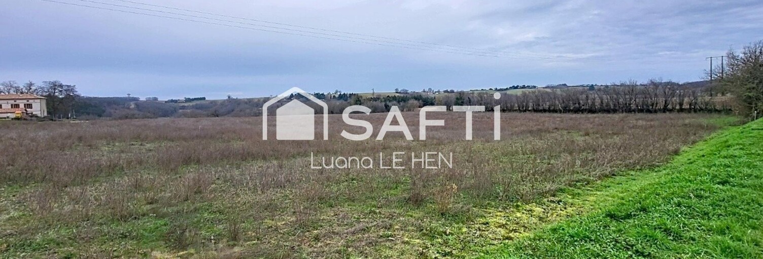 Terrain  1322 m² à vendre à Golfech (82400)