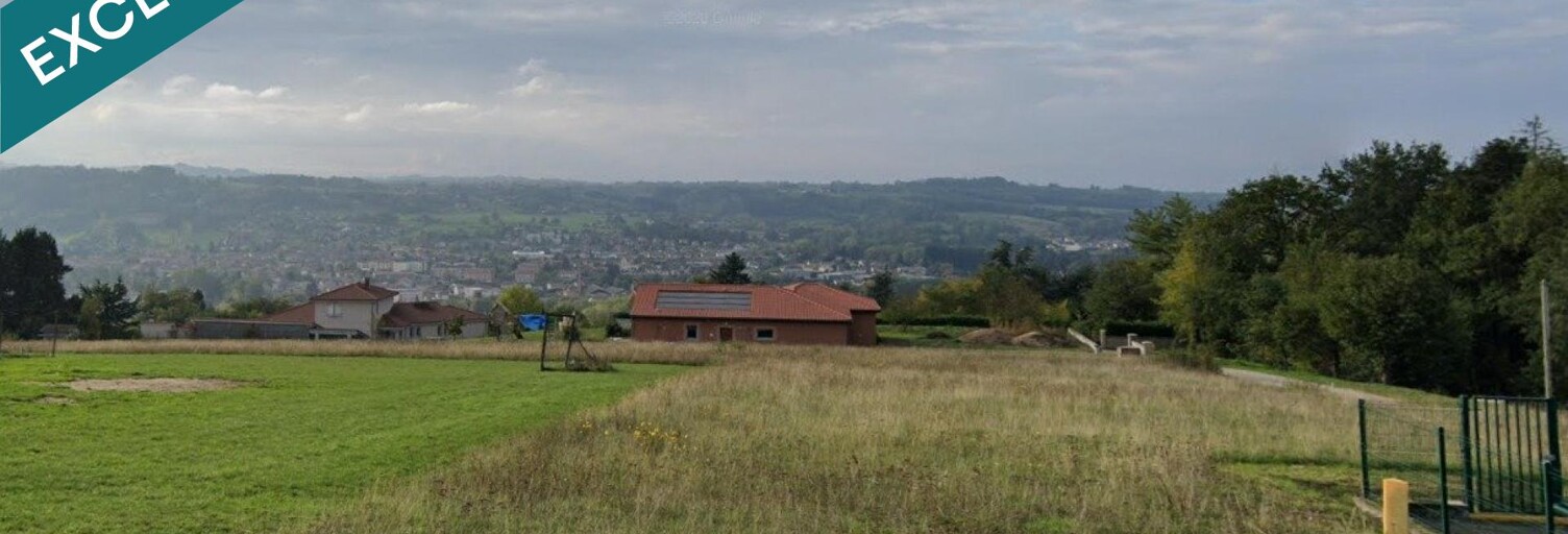 Terrain  1201 m² à vendre à Courpière (63120)