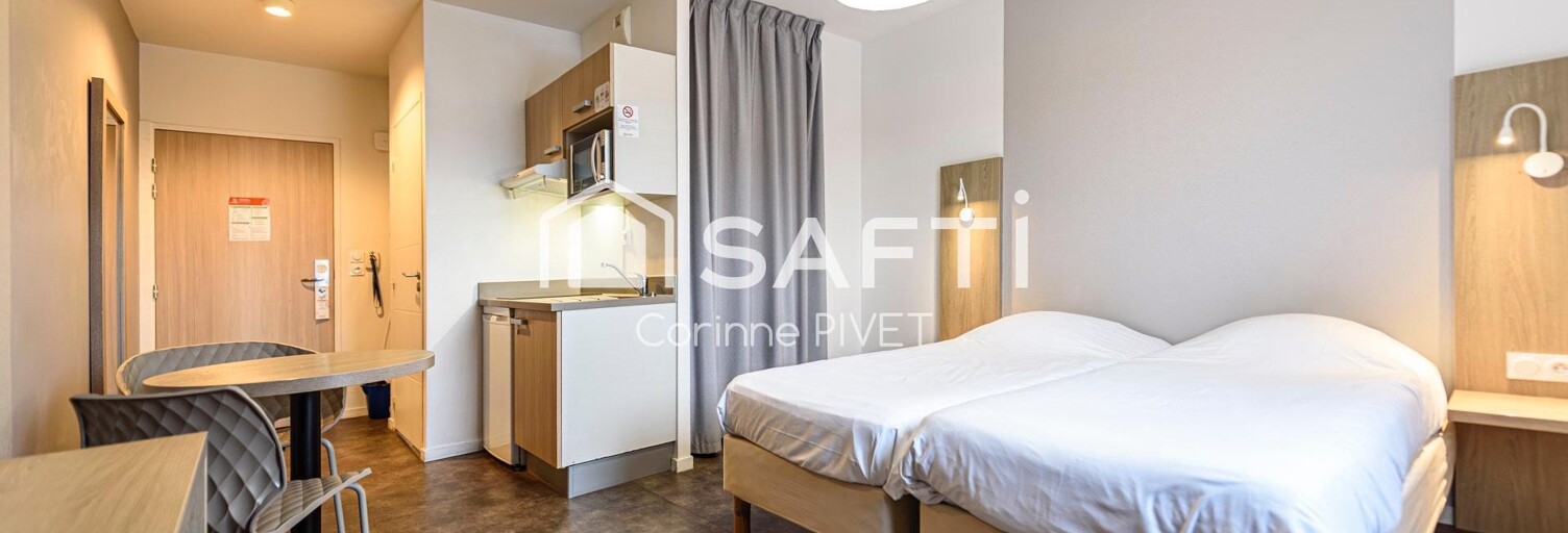 Appartement 1 Pièce 23 m² à vendre à Saint-Nazaire (44600)