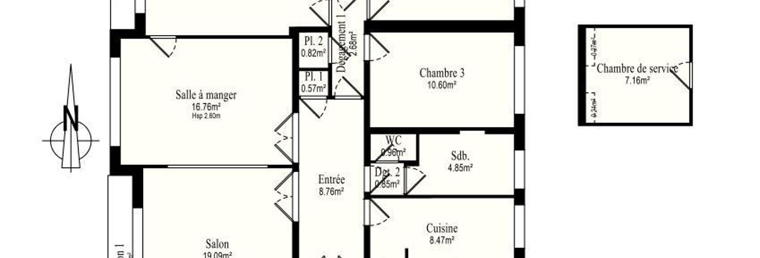 Appartement 5 Pièces 108 m² à vendre à Paris 16 (75016)