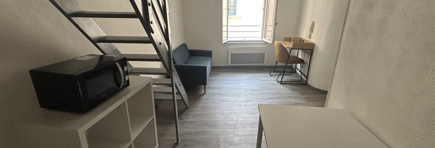 Appartement 1 Pièce 18 m² à louer à Narbonne (11100)