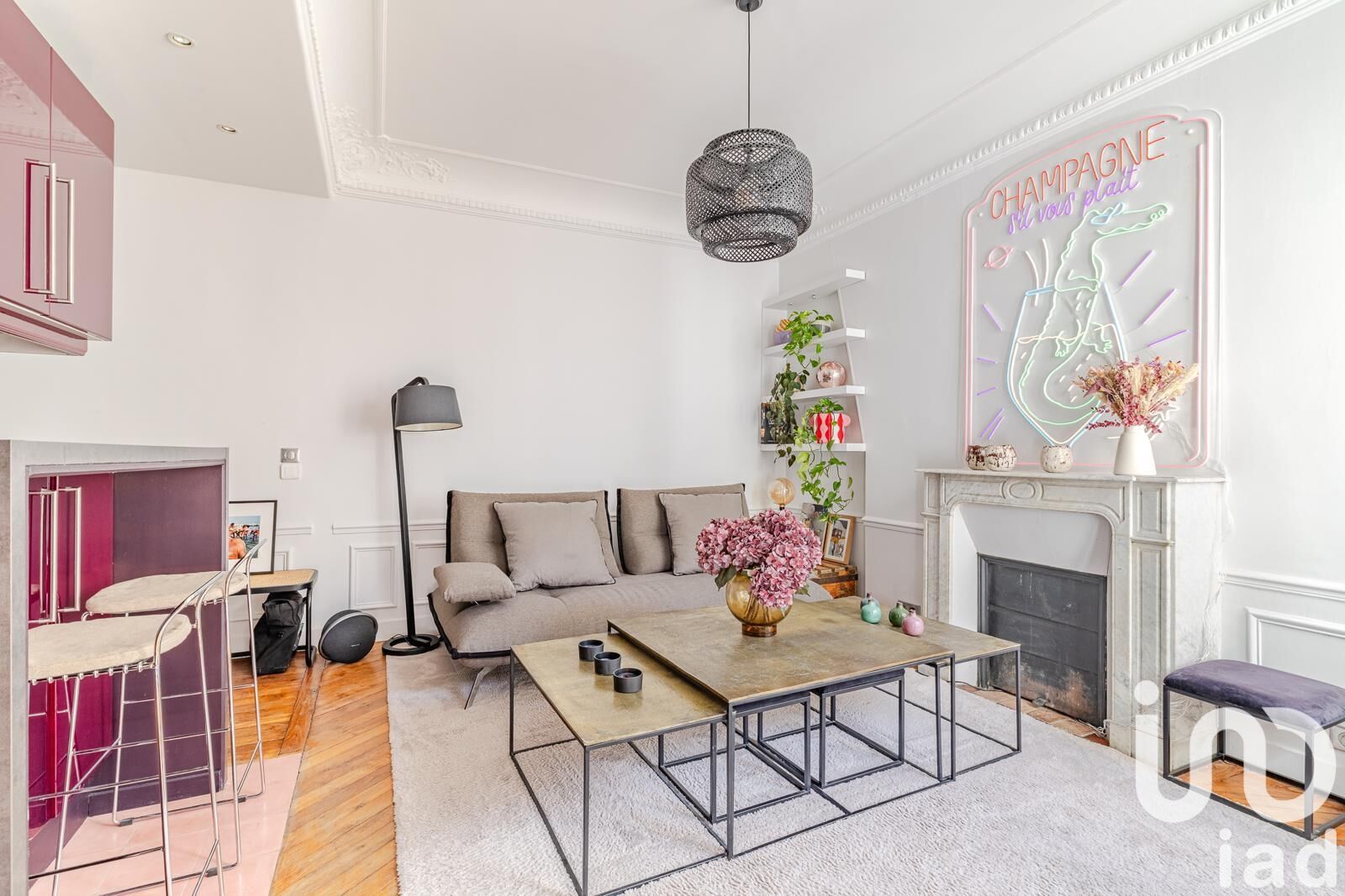 Appartement à vendre, 3 pièces, 48 m², Paris