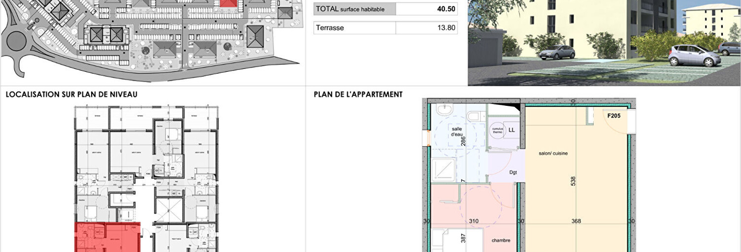 Appartement 2 Pièces 41 m² à vendre à Lucciana (20290)