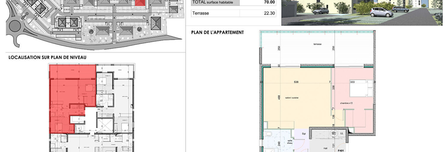 Appartement 3 Pièces 70 m² à vendre à Lucciana (20290)