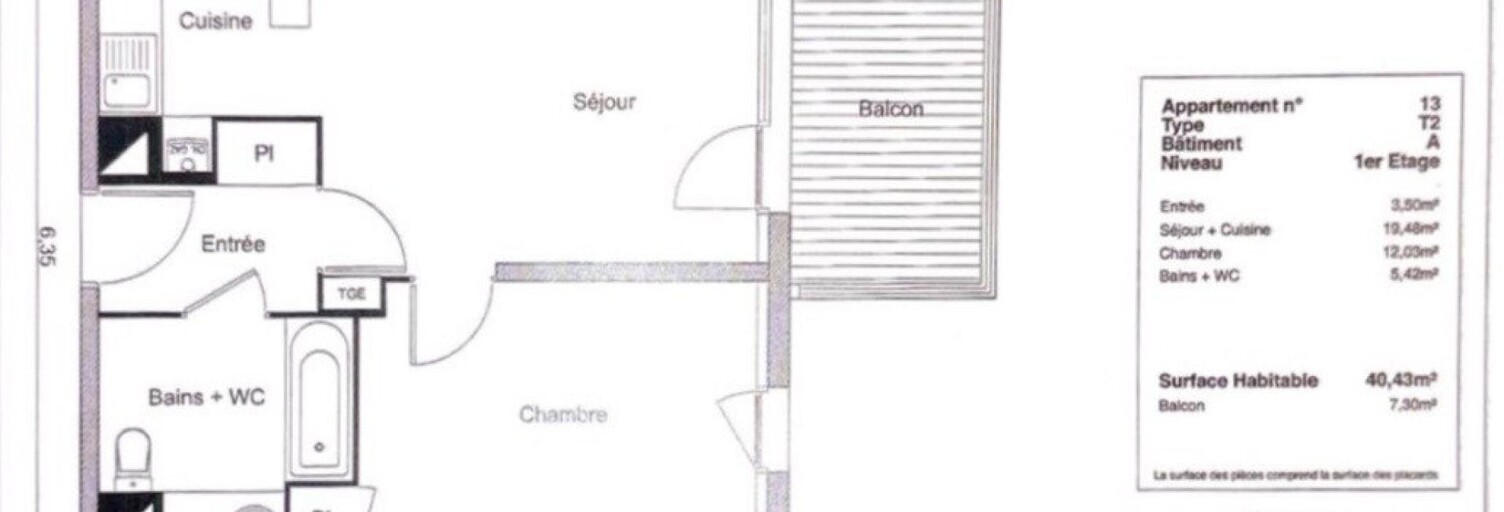 Appartement 2 Pièces 40 m² à vendre à Toulouse (31300)