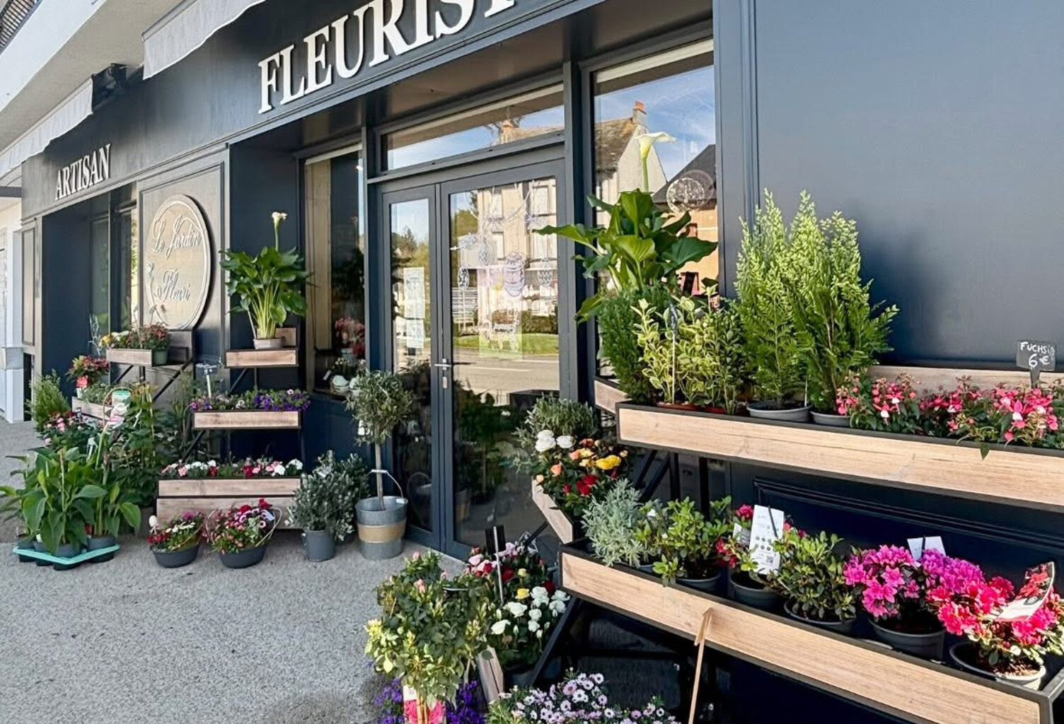 FOND DE COMMERCE FLEURISTE — photo 1