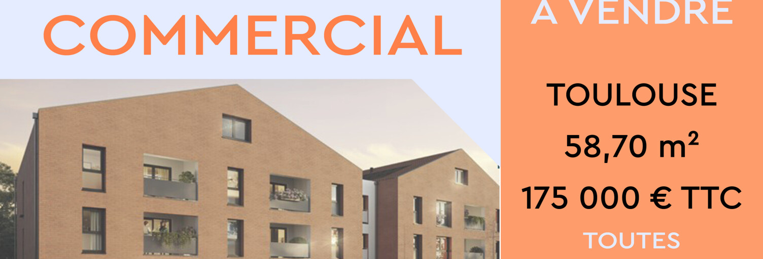Commerce  58 m² à vendre à Toulouse (31500)