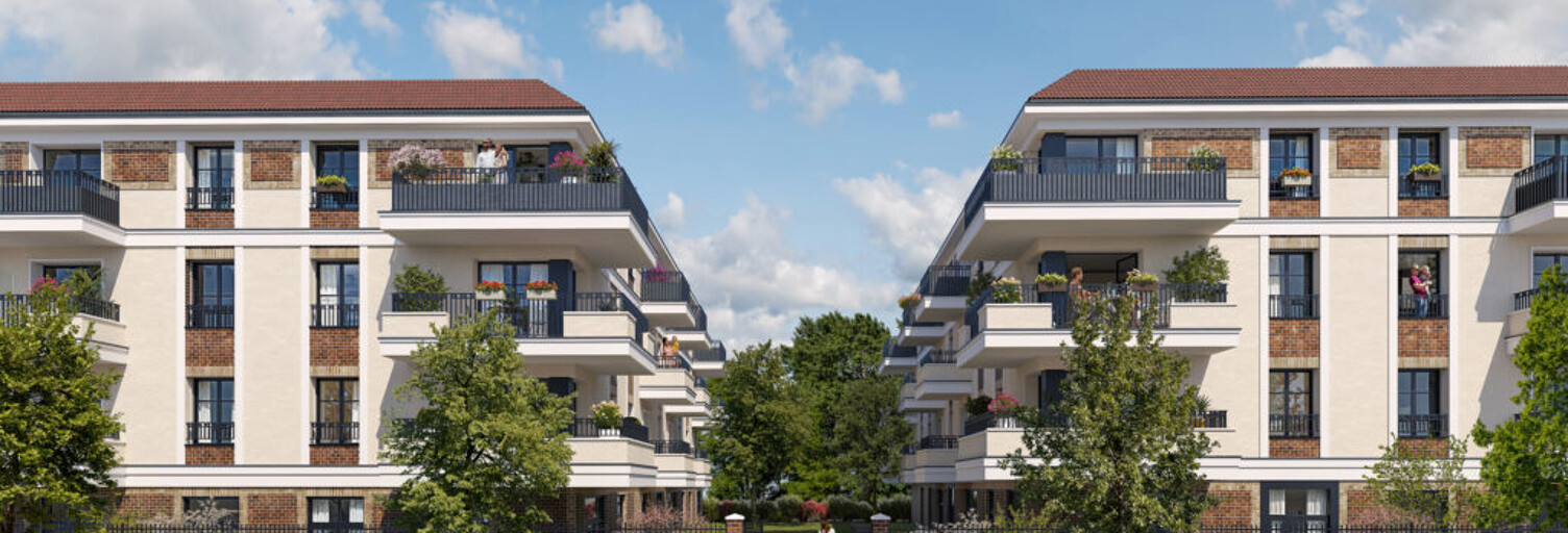 Appartement neuf T2, T3, T4 Pièce 39 à 79 m² à vendre à Dugny (93440)