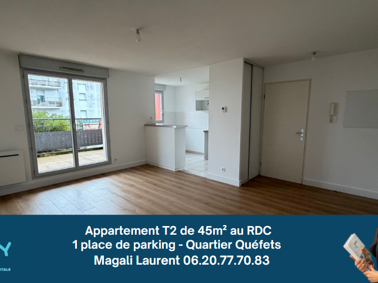 Appartement 2 pièces de 45m2 au RDC entièrement rénové avec — photo 1