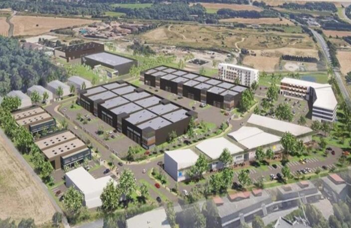 My Transac, vous propose à la location sur la commune de Chalifert, plusieurs cellules, au minimum de 328 m² jusqu'à 1 813m² — photo 4