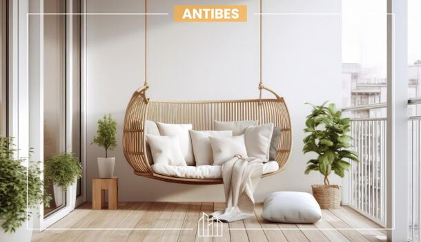 Appartement 3 pièces  à vendre Antibes 06600