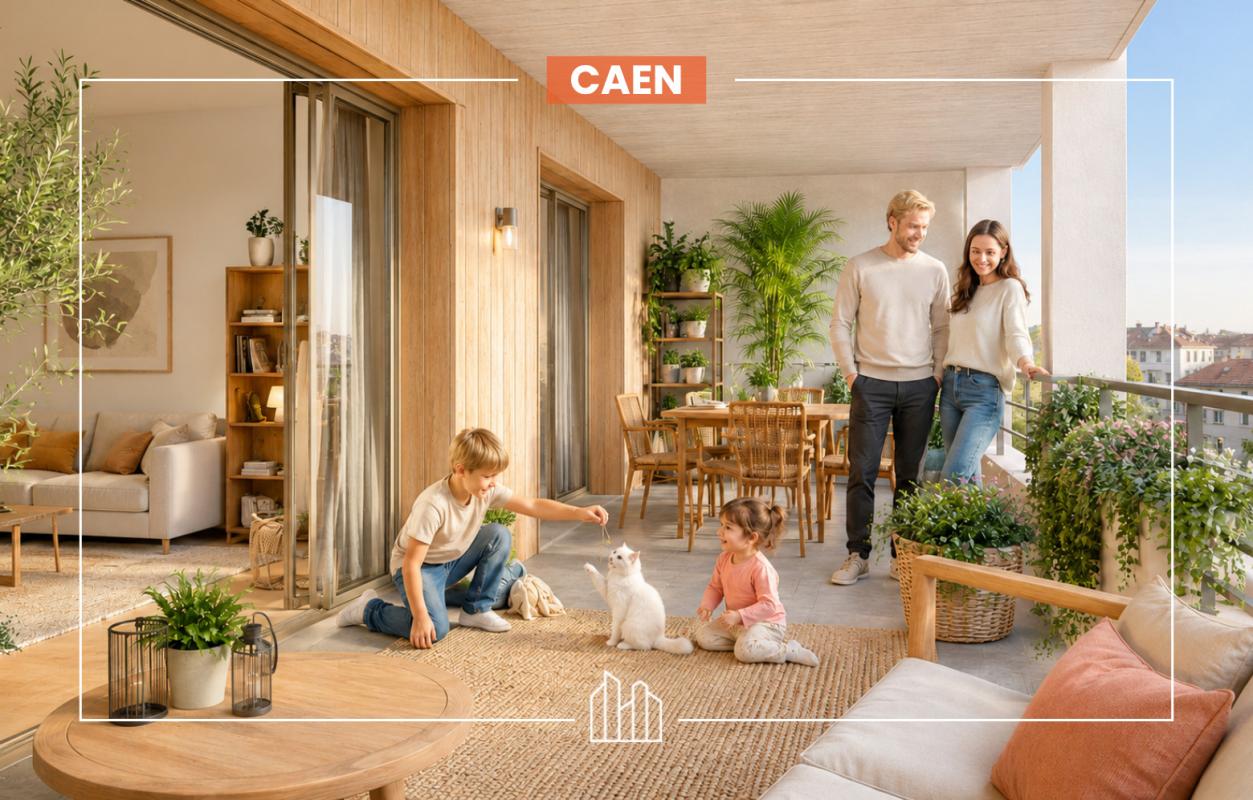 Appartement  T4 à vendre Caen 14000