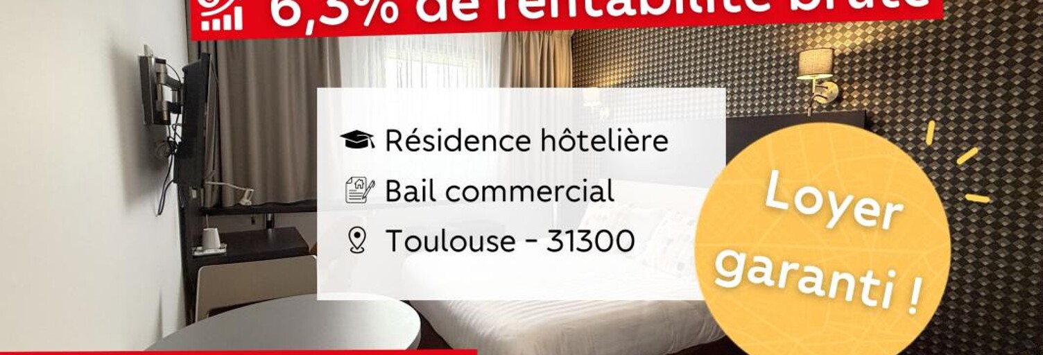 Appartement 1 Pièce 20 m² à vendre à Toulouse (31300)