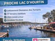 HOURTIN PORT - TERRAIN VIABILISE  - ACCES IMMEDIAT AU LAC — photo 2