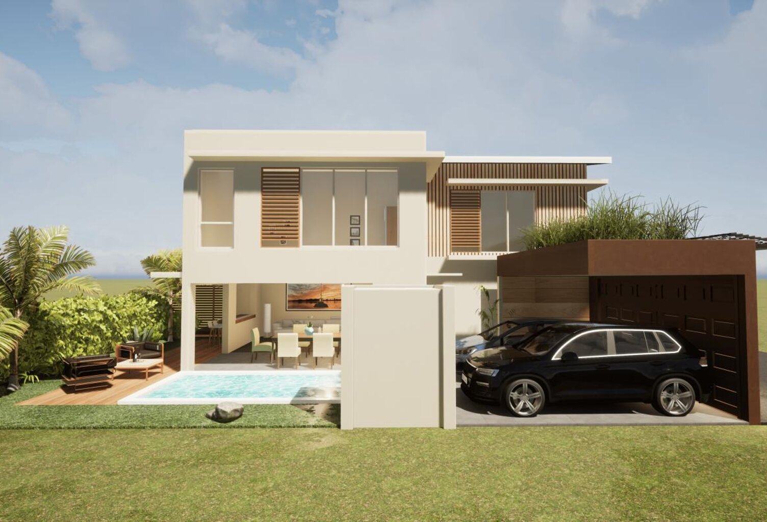 VILLA NEUVE T5 | PISCINE | CENTRE-VILLE — photo 1