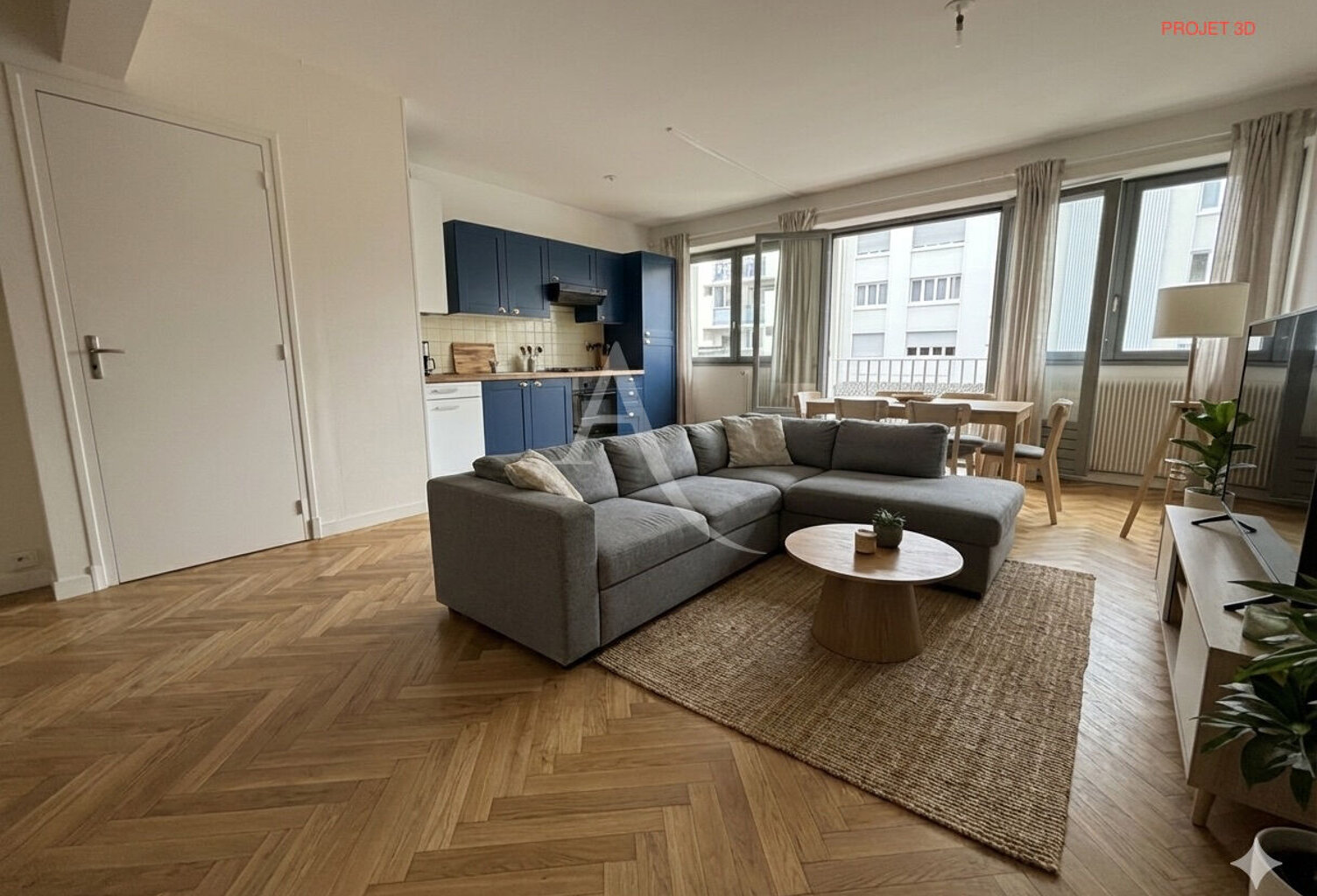 Centre ville Appartement T2 duplex et 2 balcons — photo 1