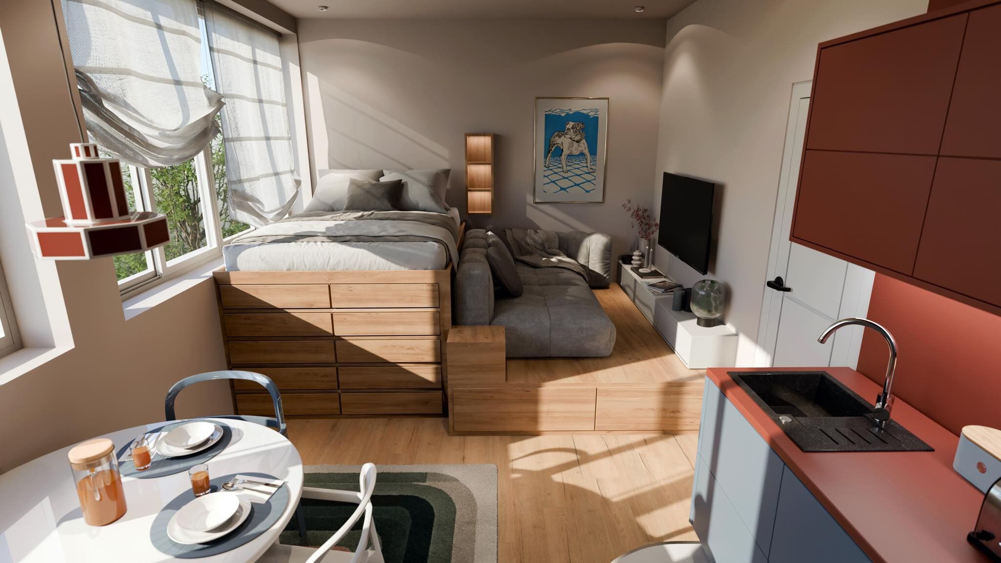 Appartement refait à neuf