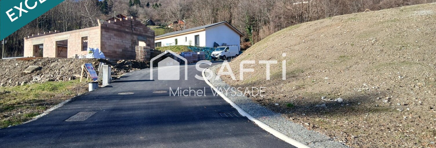 Terrain  1473 m² à vendre à Saint-Georges-d'Hurtières (73220)