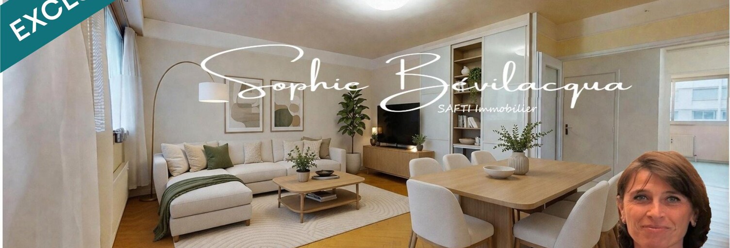 Appartement 4 Pièces 95 m² à vendre à Lyon 7 (69007)