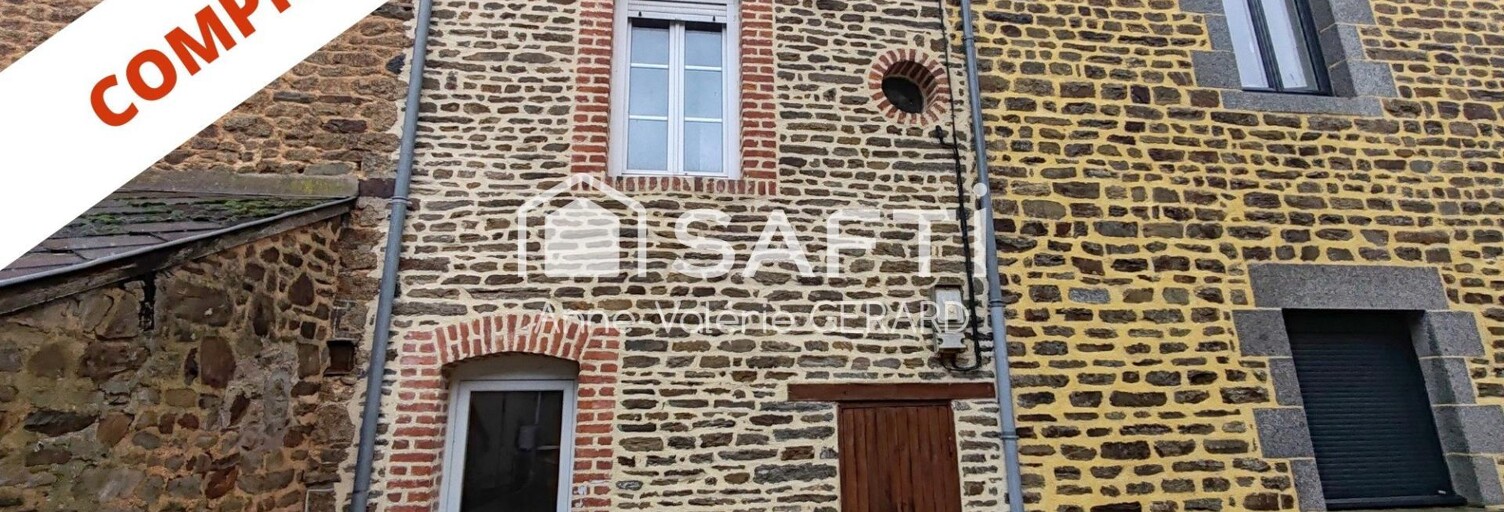 Maison 3 Pièces 36 m² à vendre à Fougerolles-du-Plessis (53190)