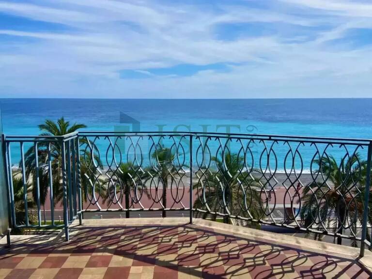 NICE - PROMENADE DES ANGLAIS - 3 PIECES - TERRASSE VUE MER — photo 1