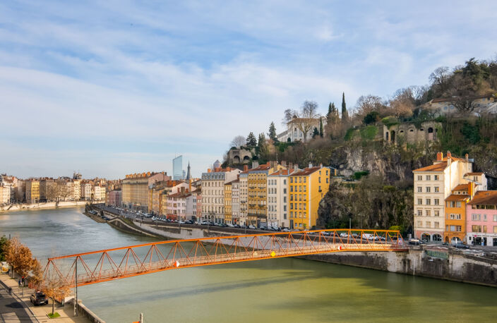 Quai Saint-Vincent, T6 de 180 m2, cachet et vue Saône — photo 2
