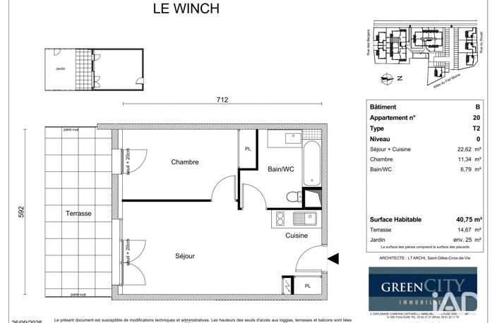 Vente Appartement 2 pièces — photo 2