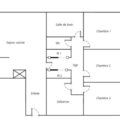 Appartement 4 pièces 418000 €
