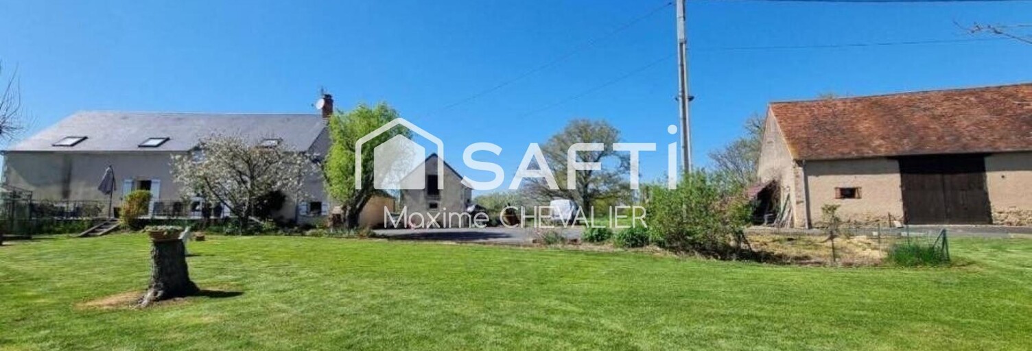 Maison 6 Pièces 234 m² à vendre à Chassignolles (36400)